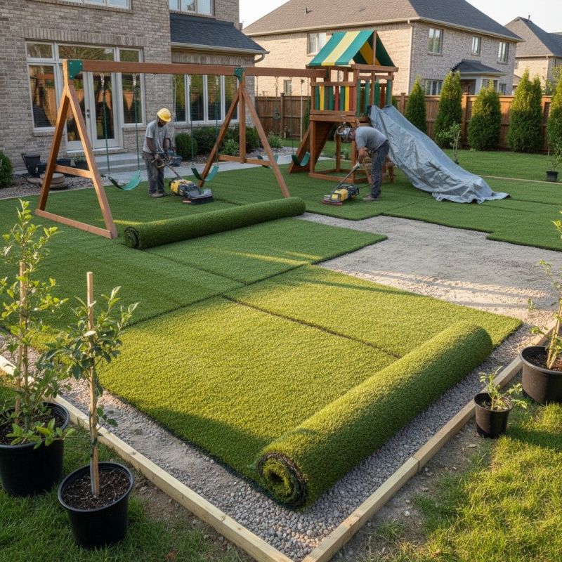 Artificial Turf Installation